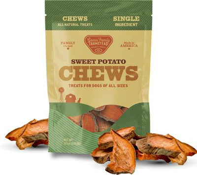 Sweet Potato Chews Dehydrated Dog Treats, 32-oz bag