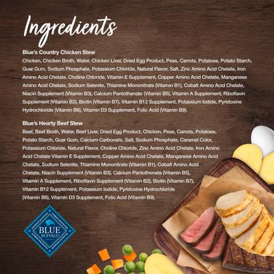 's Stew Chicken & Beef Variety Pack Wet Dog Food,12.5-oz can, case of 6