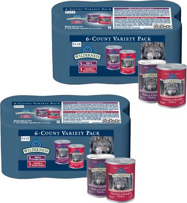 Wilderness Beef & Chicken Grill Grain-Free Canned Dog Food, 12.5-oz can, 3 count