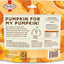 Pumpkin for My Pumpkin Chicken & Pumpkin with Goat Milk Flavored Crunchy Dog Treats, 2-oz bag