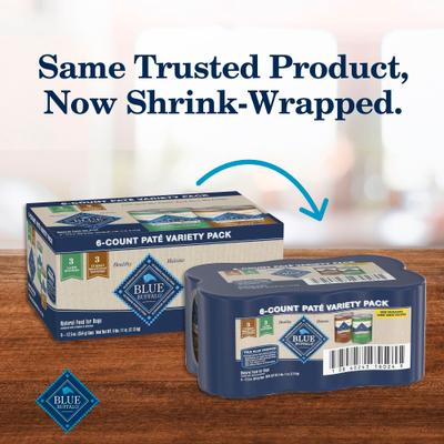 Homestyle Recipe Variety Pack Adult Lamb & Turkey Canned Dog Food, 12.5-oz, case of 6