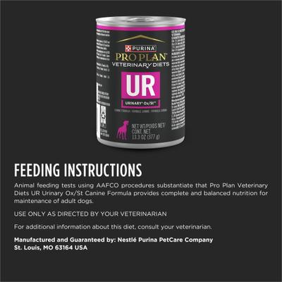 UR Urinary Ox/St Wet Dog Food, 13.3-oz, case of 12