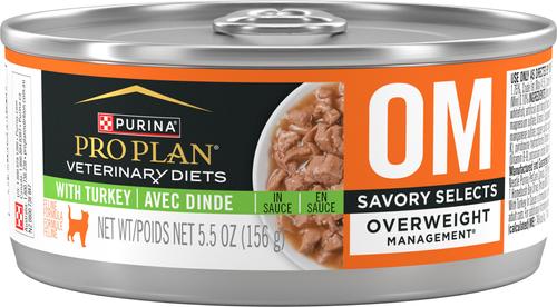 OM Overweight Management Savory Selects Wet Cat Food, 5.5-oz, case of 24