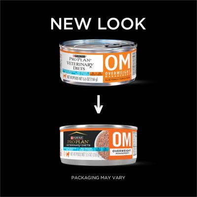 OM Overweight Management Wet Cat Food, 5.5-oz, case of 24