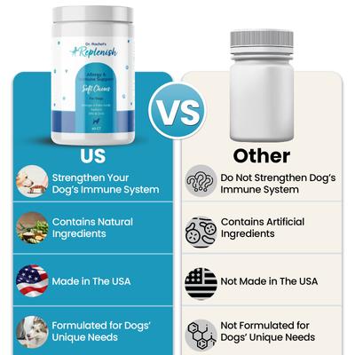 Allergy & Immune Itch Relief Soft Chew Supplement for Dogs, 60 count