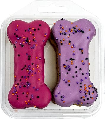 Haunted Bones Cookies Dog Crunchy Treats, 2-oz bag, 4 count