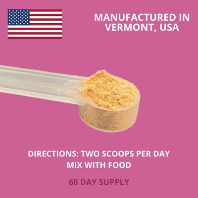 Hairball Support Powder Supplement for Cats, 2.54-oz jar