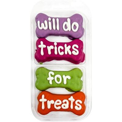 Galletas crujientes para perros Will Do Tricks for Treats, bolsa de 4 oz, 4 unidades