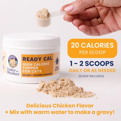 Ready Cal High Calorie Powder Supplement for Cats, 5.29-oz jar