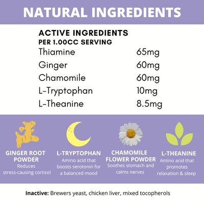 Anxiety & Stress Relief Calming Powder Supplement for Cats, 2.54-oz jar