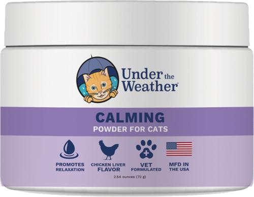 Anxiety & Stress Relief Calming Powder Supplement for Cats, 2.54-oz jar