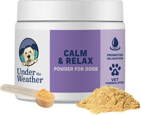Calming Powder Supplement for Dogs, 4.23-oz jar