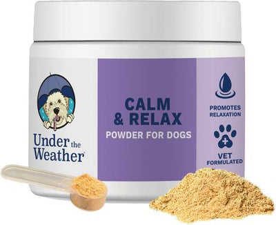 Calming Powder Supplement for Dogs, 4.23-oz jar