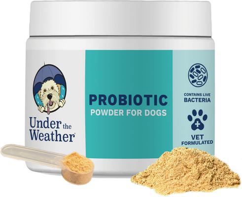 Probiotic Digestive Aid Powder Supplement for Dogs, 4.23-oz jar