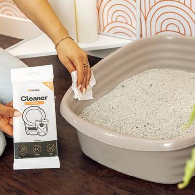 Fragrance Free Cleaner Cat Wipes, 30 count