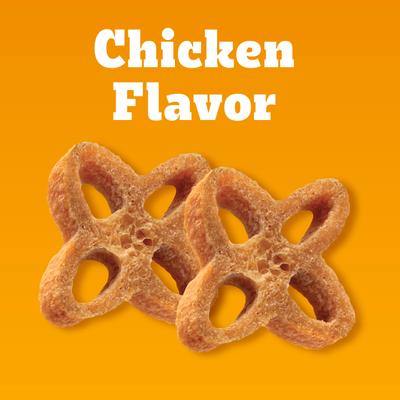 DentaStix Chewy Chunx Chicken Flavor Large Dental Dog Treats, 4-oz pouch