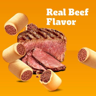 Marrobone Real Beef Flavor Biscuit Dog Treats, 6-lb bag