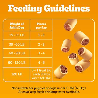 Marrobone Real Beef Flavor Biscuit Dog Treats, 6-lb bag