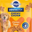 DentaStix Chewy Chunx Chicken Flavor Large Dental Dog Treats, 4-oz pouch