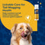 NaturVet, Multi-Vitamin Immunity Lickable, multivitamínico líquido para perros, sabor mantequilla de cacahuate, 189 ml