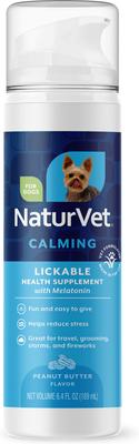 Calming Peanut Butter Flavor Lickable Supplement for Dogs, 6.4-fl oz bottle