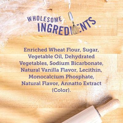 Birthday Confetti Lick’n Crunch Cookie Puppy Treats, 13-oz box