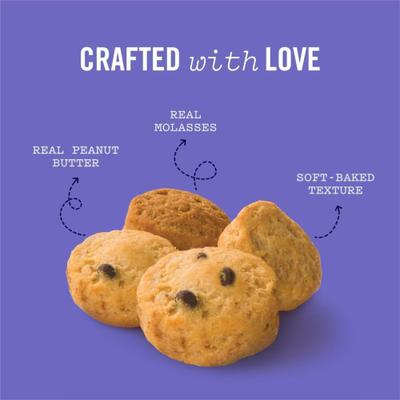 Bitty Bites Carob & Peanut Butter Dog Treats, 13-oz box