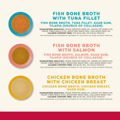 Holiday Selection Bone Grain-Free Tuna Bits in Broth Wet Cat food, 3-oz can, case of 4