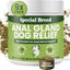 Anal Gland Relief Fiber Powder Digestive Aid Supplement for Dogs, 5.71-oz jar, 60 scoops