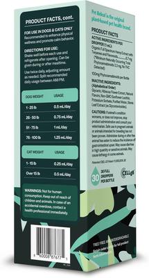 Ultra Releaf Liposome 100-mg Full Spectrum Hemp Extract Oil Liquid Calming Supplement for Small Dogs & Cats, 1-fl oz bottle