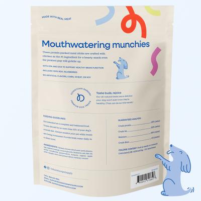 Chicken High-Protein Jerky Stick Dog Treats, 1-lb bag