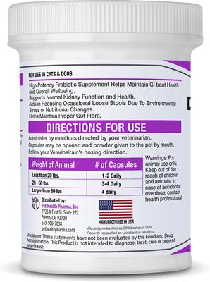 Vetbiome Plus High Potency Probiotics for Dog & Cat, 40 count