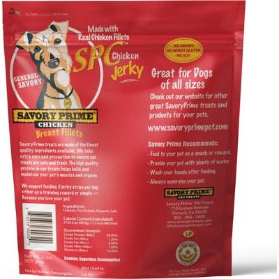 Golosinas de pollo seco para perros, bolsa de 2 libras