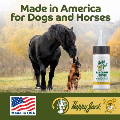 Dog & Horse Ear Canker Powder, 0.5-oz bottle
