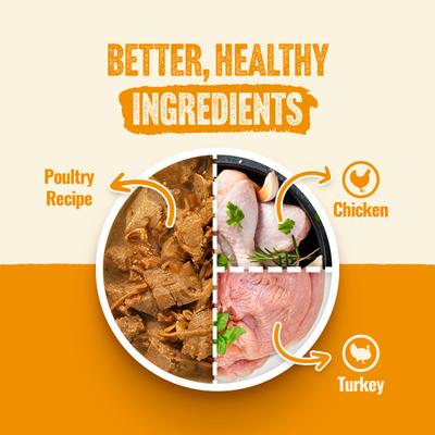 Adult Grain-Free 95% Animal Ingredients Chicken Recipe Canned Wet Dog Food, 12-oz can, case of 12