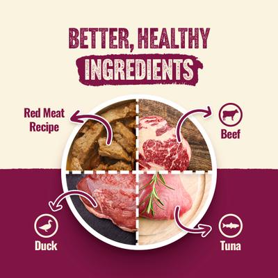 Adult Grain-Free 95% Animal Ingredients Beef Recipe Canned Wet Dog Food, 12-oz can, case of 12