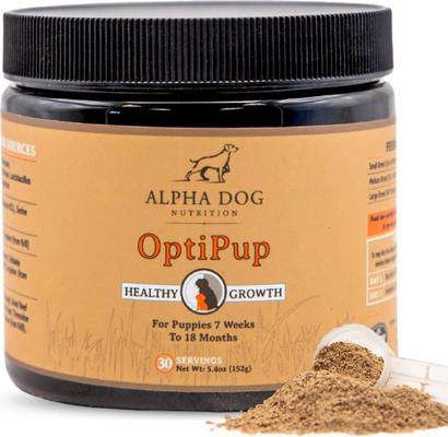 OptiPup All-in-1 Multivitamin Beef Flavor Powder Supplement for Puppies, 5.4-oz jar
