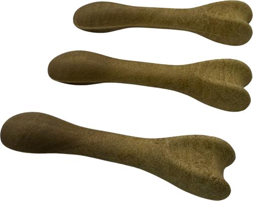 Chewka Bacon Flavored Plant-Forward Fully Digestible Dog Chew Bone, Large, 6 count