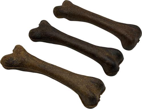 Chewka Mixed Variety Pack Bacon, Chicken & Cheese Flavored Plant-Forward Fully Digestible Dog Chew Bone, Medium, 6 count