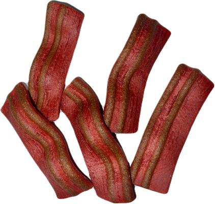 Chewka Thick-Cut Real Meat Strips Sizzling Bacon Flavor Dog Treats, 32-oz bag