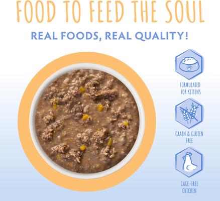 Kitten Chicken & Pumpkin Formula in Gravy Wet Cat Food, 3-oz can, case of 12