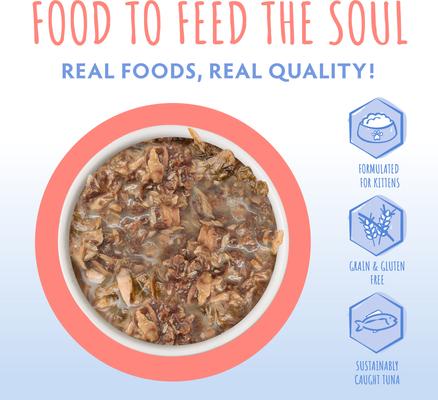 Kitten Tuna Formula in Gravy Wet Cat Food, 3-oz can, case of 12