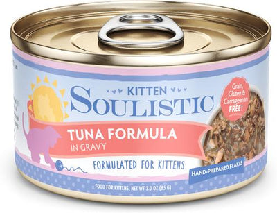 Kitten Tuna Formula in Gravy Wet Cat Food, 3-oz can, case of 12