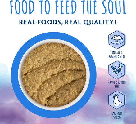 Paté Chicken Dinner in a Hydrating Purée Wet Cat Food, 2.8-oz can, case of 12