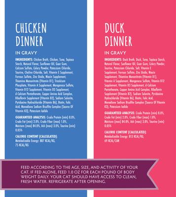 Moist & Tender Mystic Menu Variety Pack Wet Cat Food, 3-oz can, case of 12