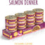 Moist & Tender Salmon Dinner in Gravy Wet Cat Food, 3-oz can, case of 12
