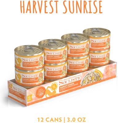 Originals Harvest Sunrise Chicken & Pumpkin Dinner in Gravy Wet Cat Food, 3-oz can, case of 12