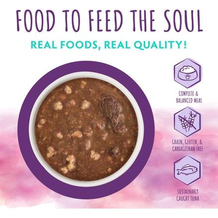 Moist & Tender Tuna & Turkey Dinner in Gravy Wet Cat Food, 3-oz pouch, case of 8