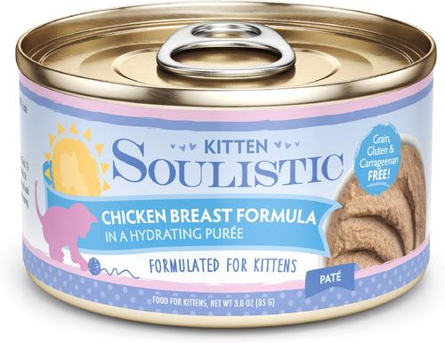 Kitten Chicken Formula in Au Jus Wet Cat Food, 3-oz can, case of 12