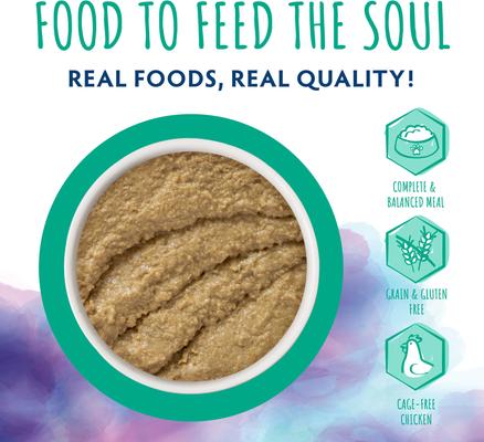 Paté Chicken & Turkey Dinner in a Hydrating Purée Wet Cat Food, 2.8-oz can, case of 12